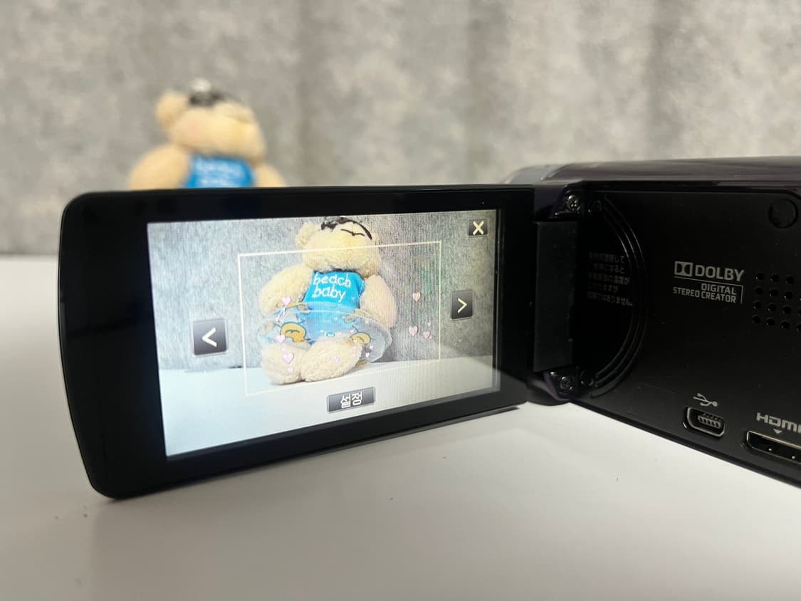 A급/ 희귀컬러 / 입문자 추천 / Jvc gz 117 빈티지 캠코더 상품이미지3