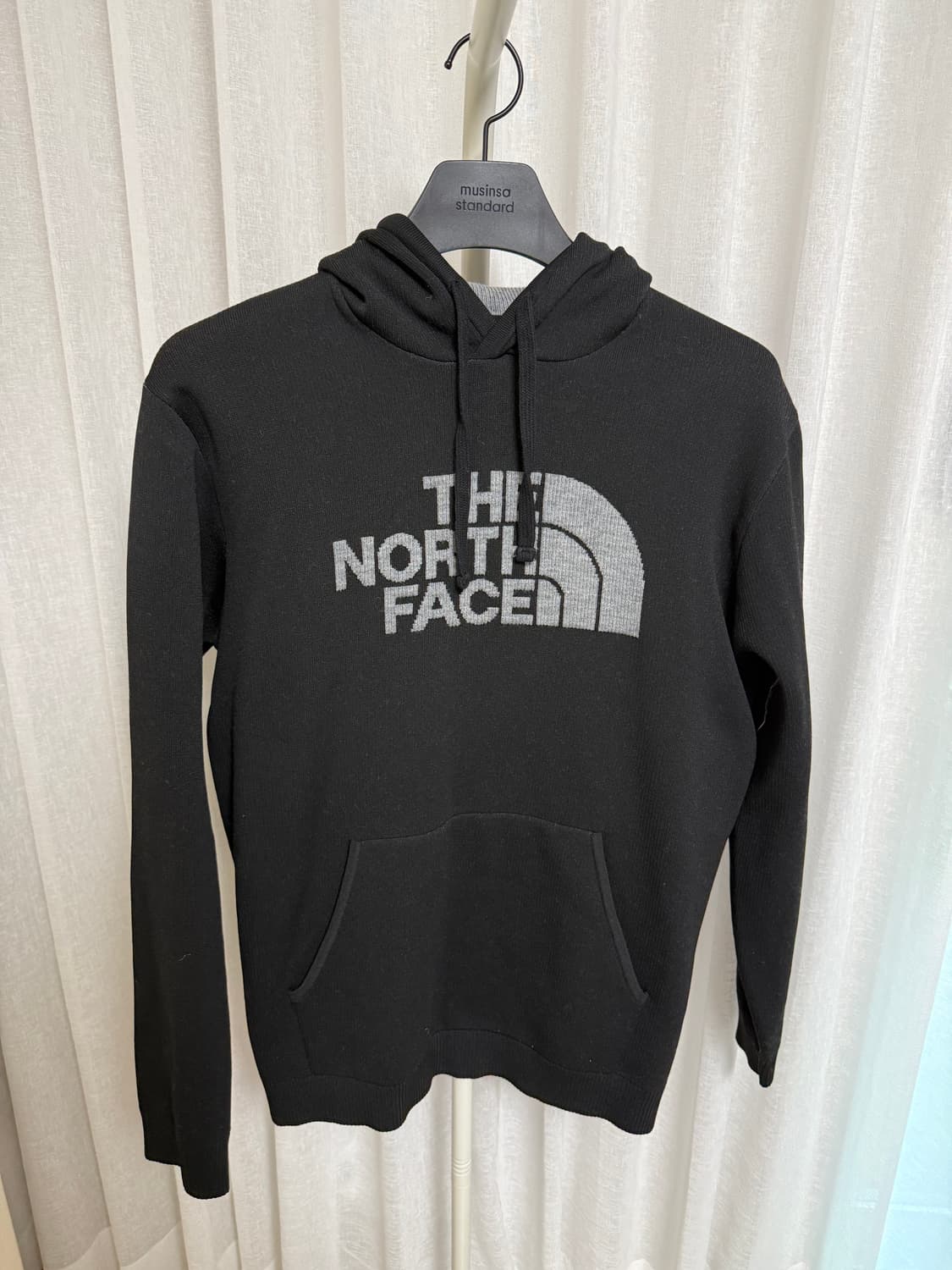 노스페이스 니트 후드티 상품이미지1