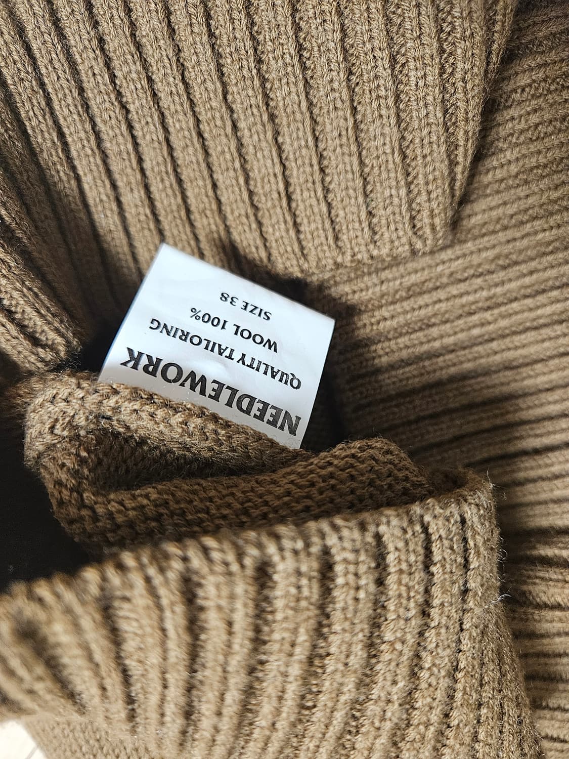 [2개일괄]니들워크 밀리터리 니트베스트 상품이미지3