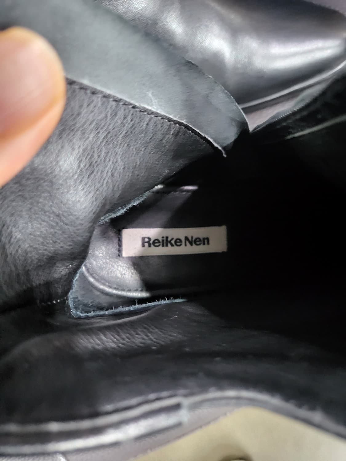 레이크넨 양가죽 앵글부츠 상품이미지7