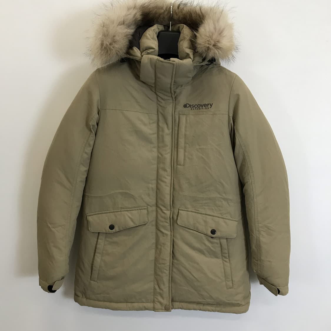 디스커버리 덕다운 라쿤패딩점퍼 [여성95사이즈] 상품이미지1