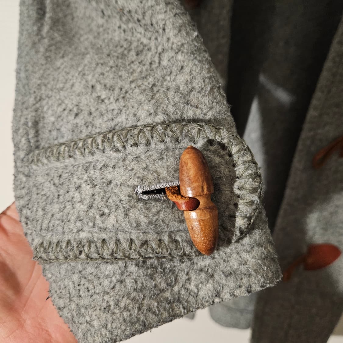 히스테릭 그레이 더플 코트 상품이미지6