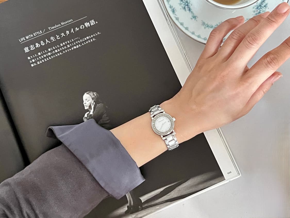 Tiffany & Co. 티파니 앤 코 아틀라스 스틸 브레이슬릿 시계  상품이미지9