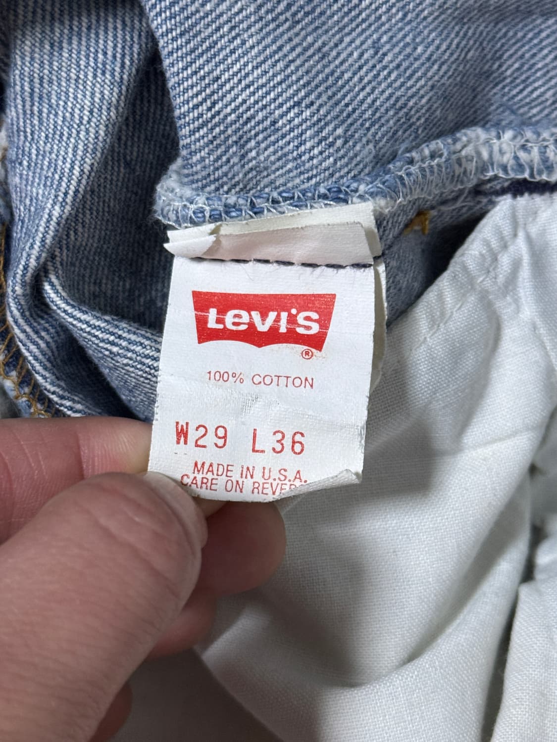 90s usa 리바이스 501 데님팬츠 상품이미지5