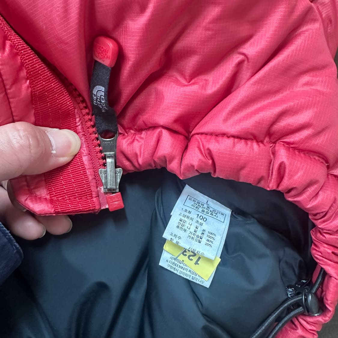 노스페이스 눕시 700 구스 다운 푸퍼 베스트 L 상품이미지7