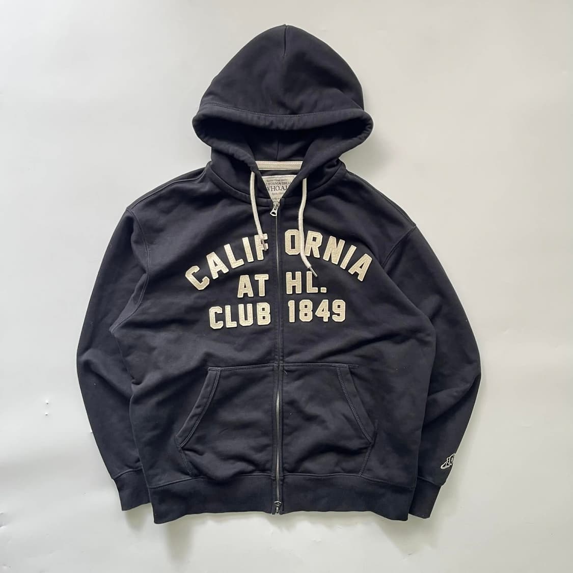 후아유 y2k 러블리힙 걸즈 후드집업 희귀져지(L) 상품이미지2