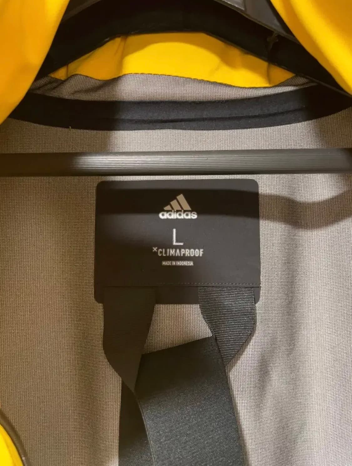 아디다스 마이쉘터 레인자켓 골드 옐로우 초판 DZ1411 상품이미지7