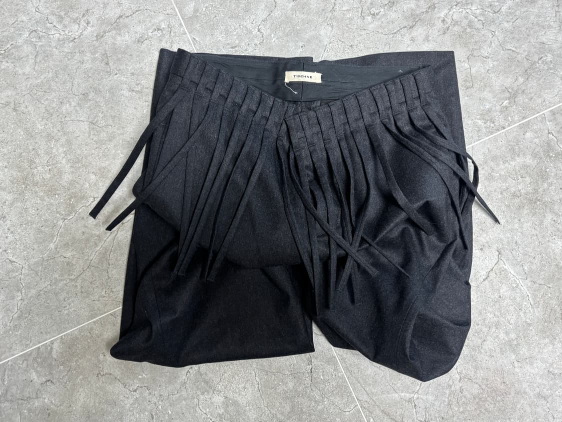 T/sehne 프린지 팬츠 상품이미지1