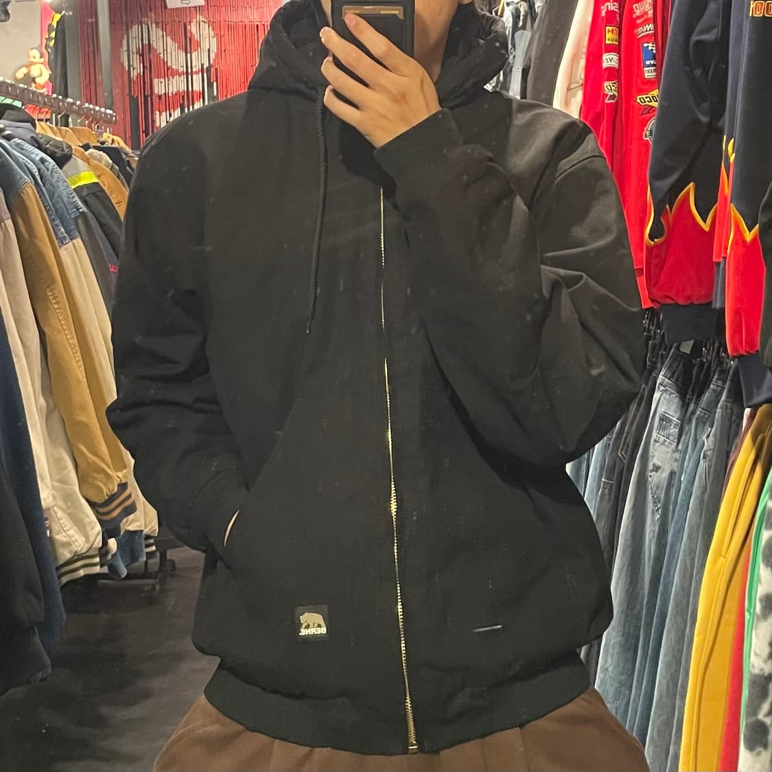 [IM] Vtg 빈티지 블랙 워크자켓 상품이미지2