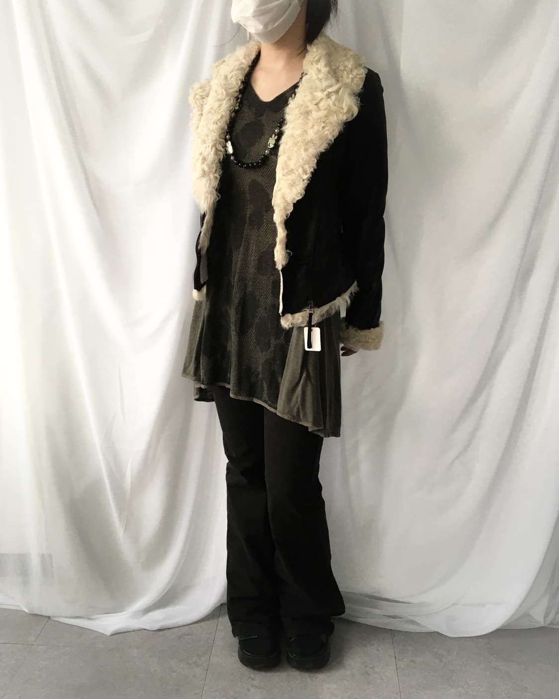 Diesel pattern unbalanced sleeveless one 상품이미지8