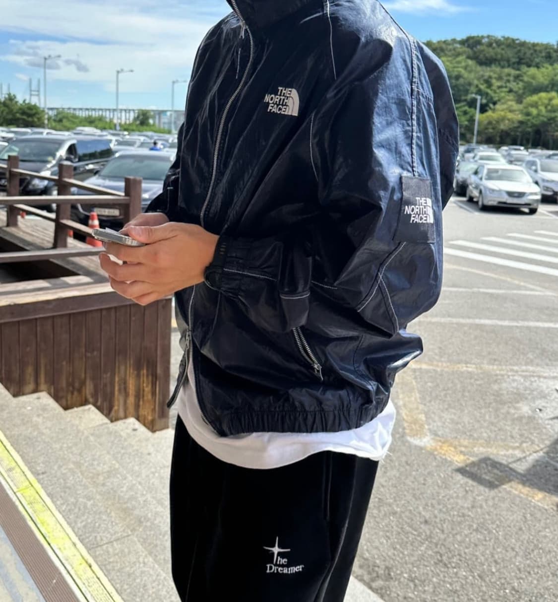 노스페이스 노벨티 올레마자켓L 팝니다 상품이미지2