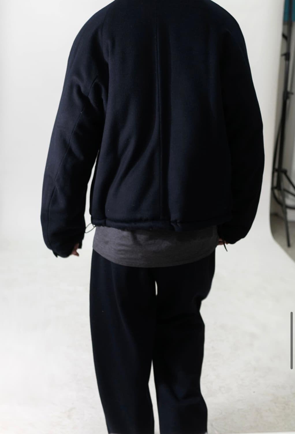 [2] 폴리테루 울 푸퍼 자켓 다크 네이비 상품이미지7