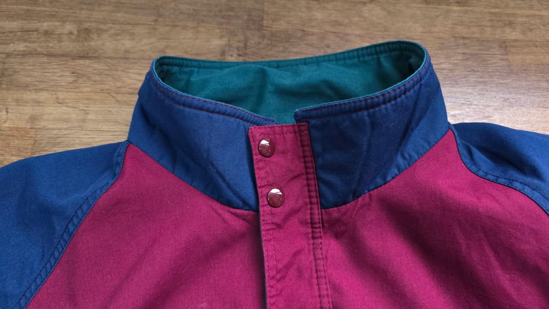 USA 빈티지 블루종 자켓 윈드브레이커 XXL  상품이미지8