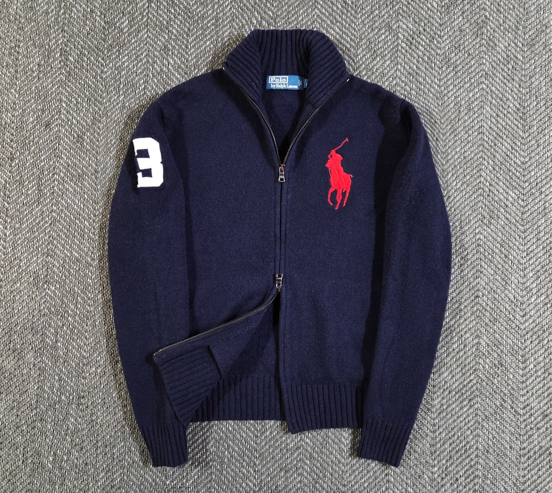 폴로 랄프로렌 빅포니 니트집업
 상품이미지3