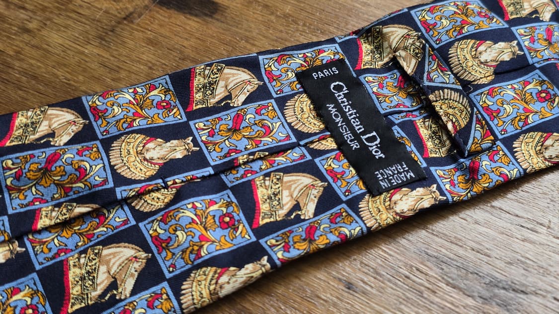 디올 빈티지 넥타이  상품이미지2