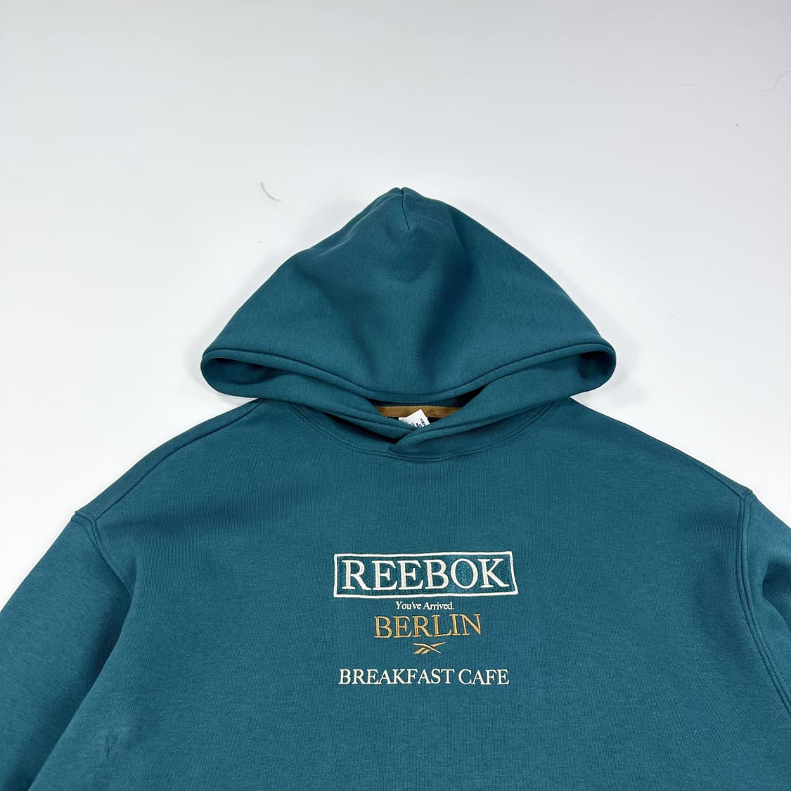 리복 클래식 센터 자수 로고 후드티 (실측 M) 상품이미지1