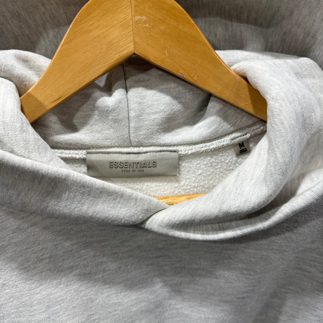 M 피어오브갓 에센셜 더 코어 컬렉션 릴렉스드 기모 후드 티셔츠 상품이미지3