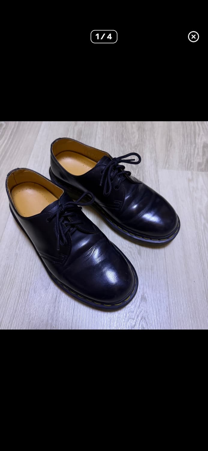 닥터마틴 1461 스무스 블랙 250 상품이미지1