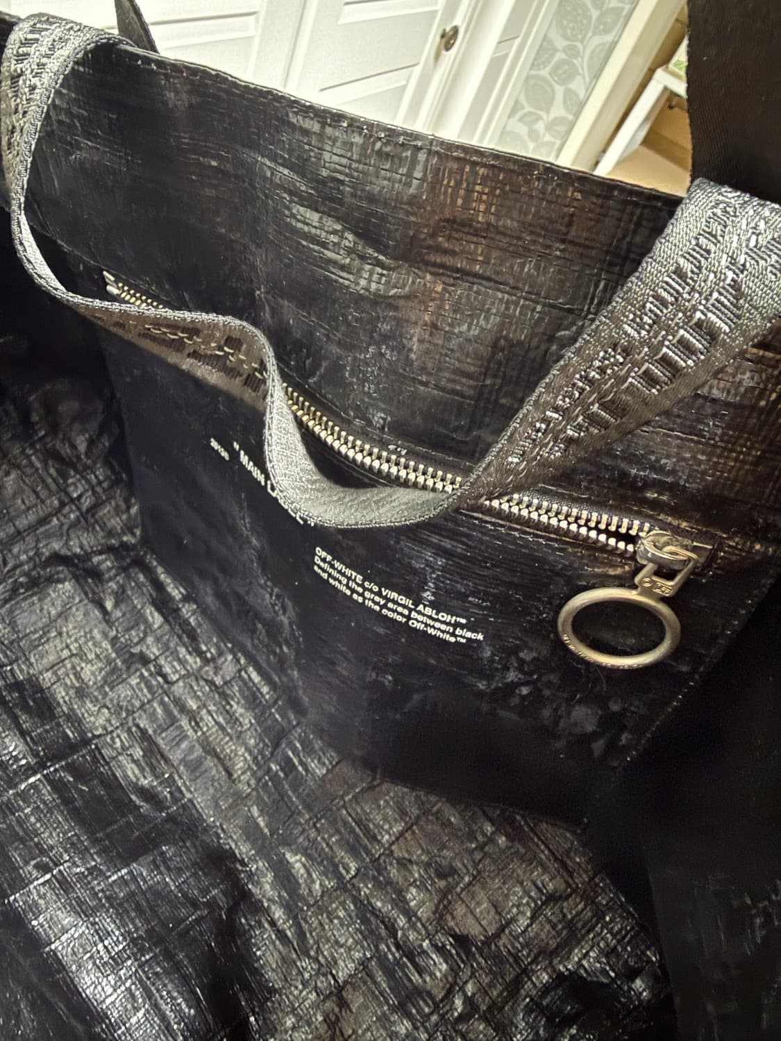 오프화이트 pcv 백 상품이미지3