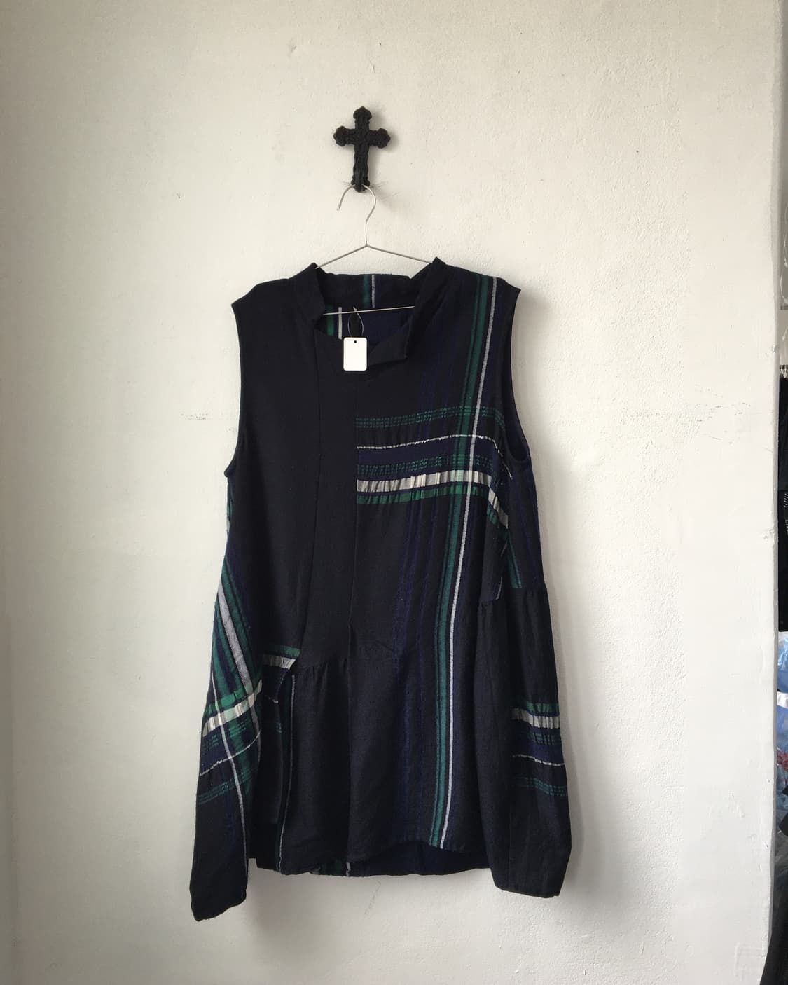 Pattern point unbalanced onepiece 상품이미지2