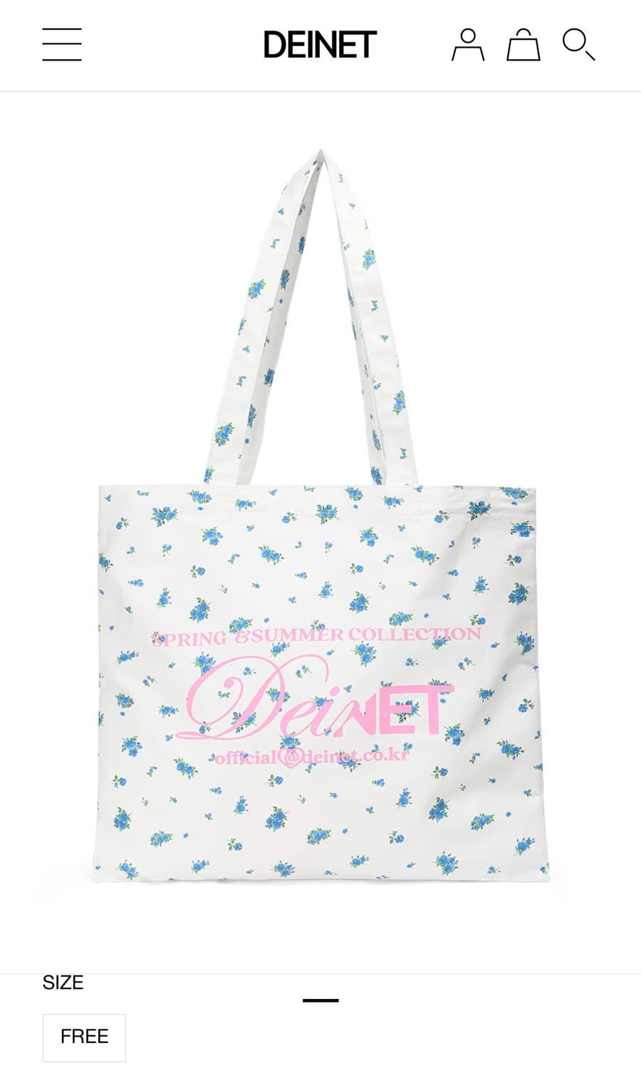 FLOWER SHOULDER BAG IN WHITE  상품이미지1