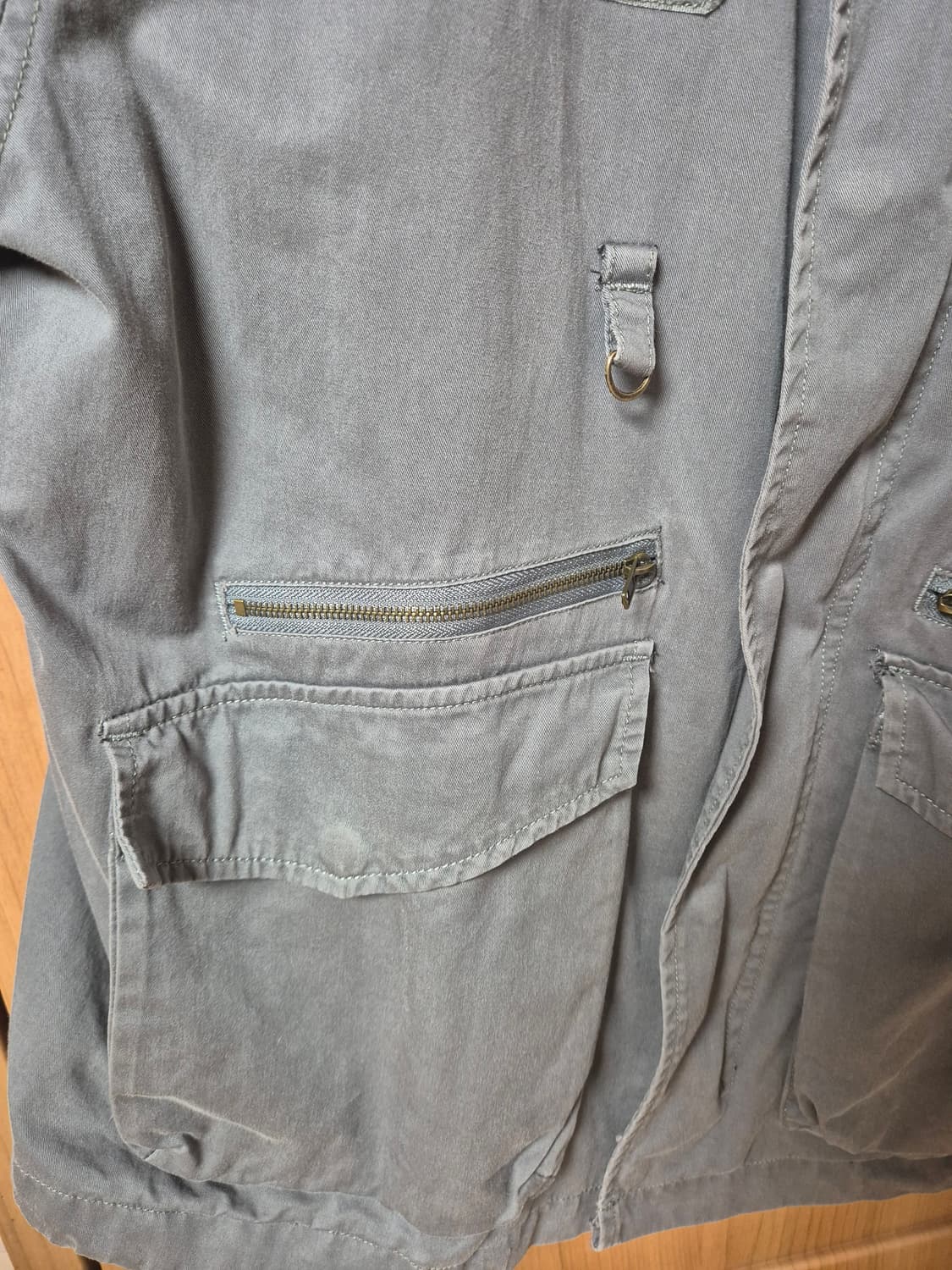 디미트리블랙 RAF  M65 필드자켓 100 그레이 상품이미지3