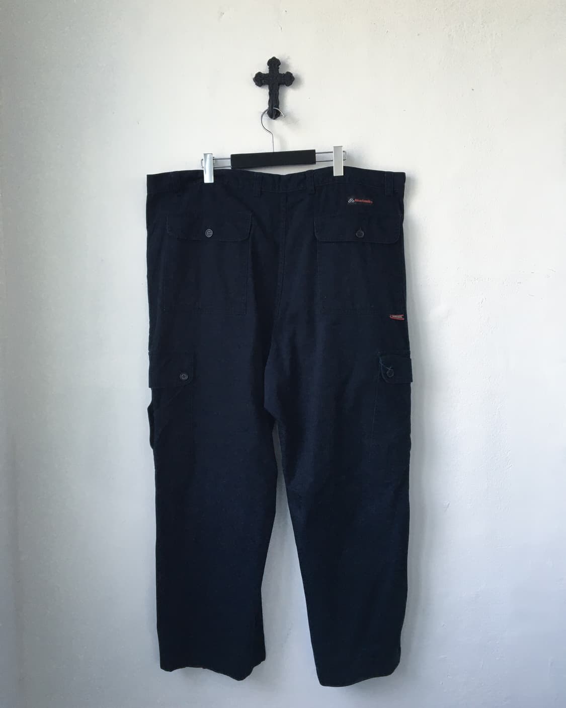 Big size navy cargo pants 상품이미지2