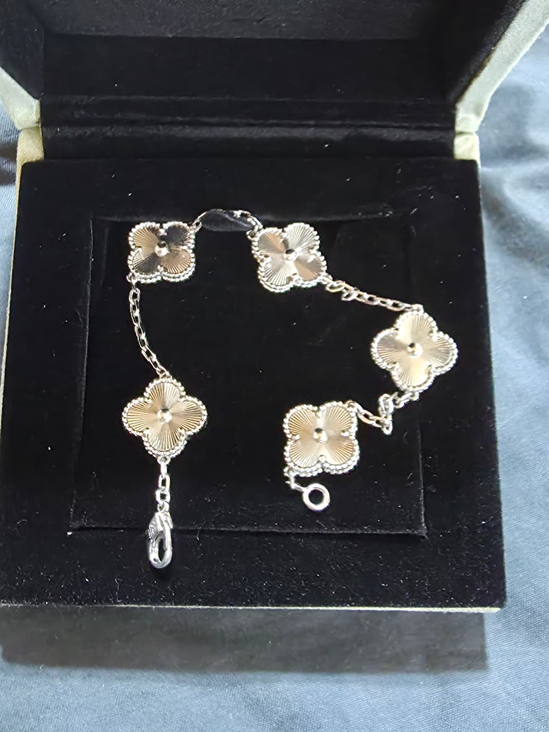 반클리프 기요세 팔찌(실버) 상품이미지1