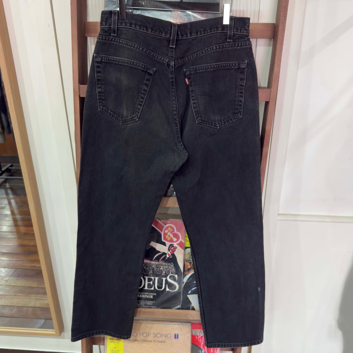 00s 리바이스 505 흑청 데님팬츠 W34 L30 상품이미지8