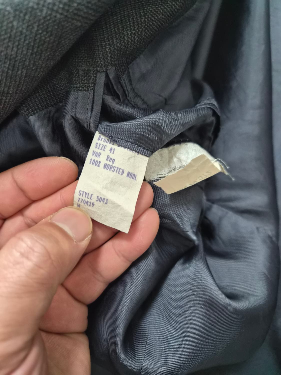 USA 브룩스브라더스 울 자켓 상품이미지5