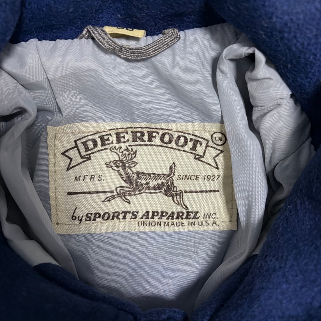 DEERFOOT 80s 빈티지 바시티 자켓 상품이미지4