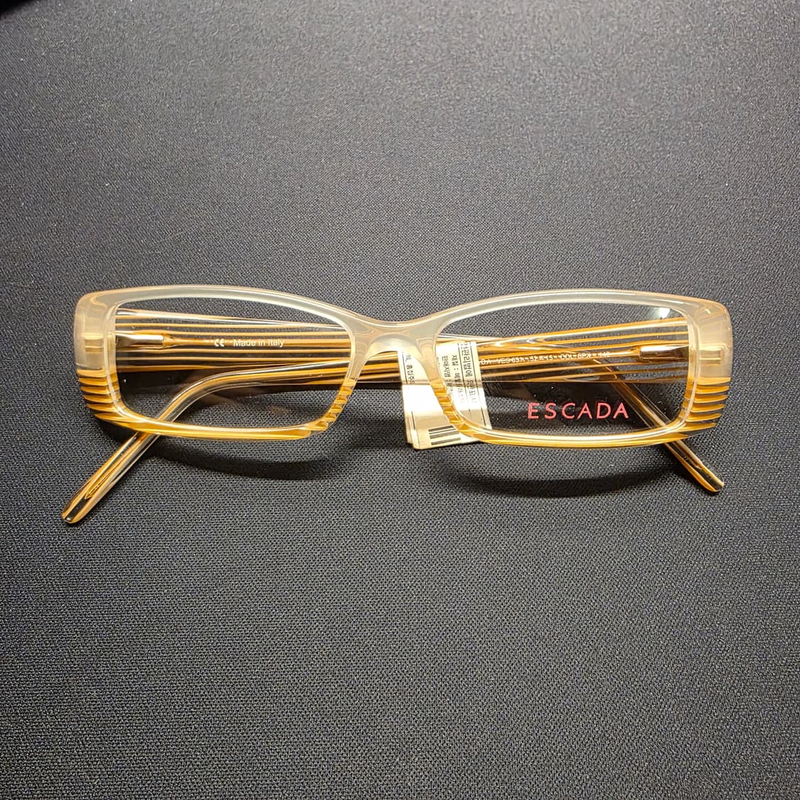(새상품) ESCADA 에스까다 뿔테 + 펜디 케이스 + 펜디 안경닦이  상품이미지2