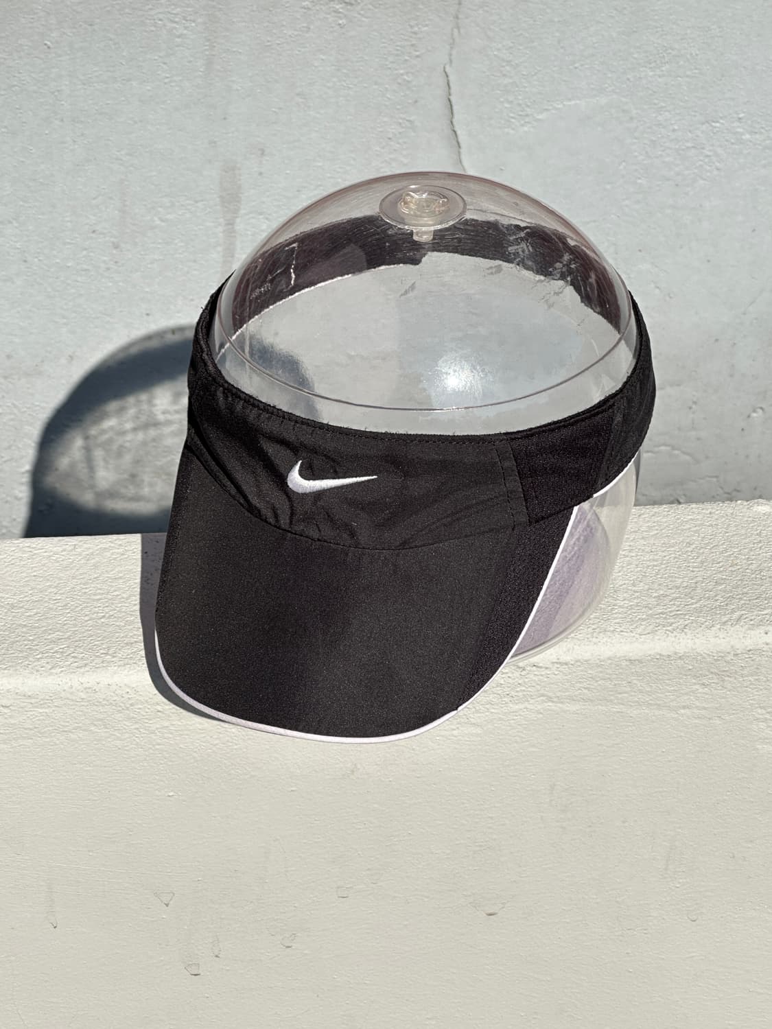 [F] 나이키 로고 블랙 썬바이저 썬캡 모자 상품이미지2