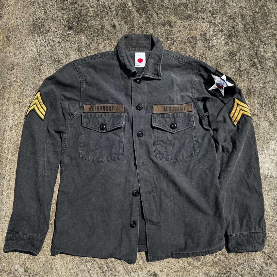 [M] Markaware 마키웨어 밀리터리 셔츠 상품이미지1