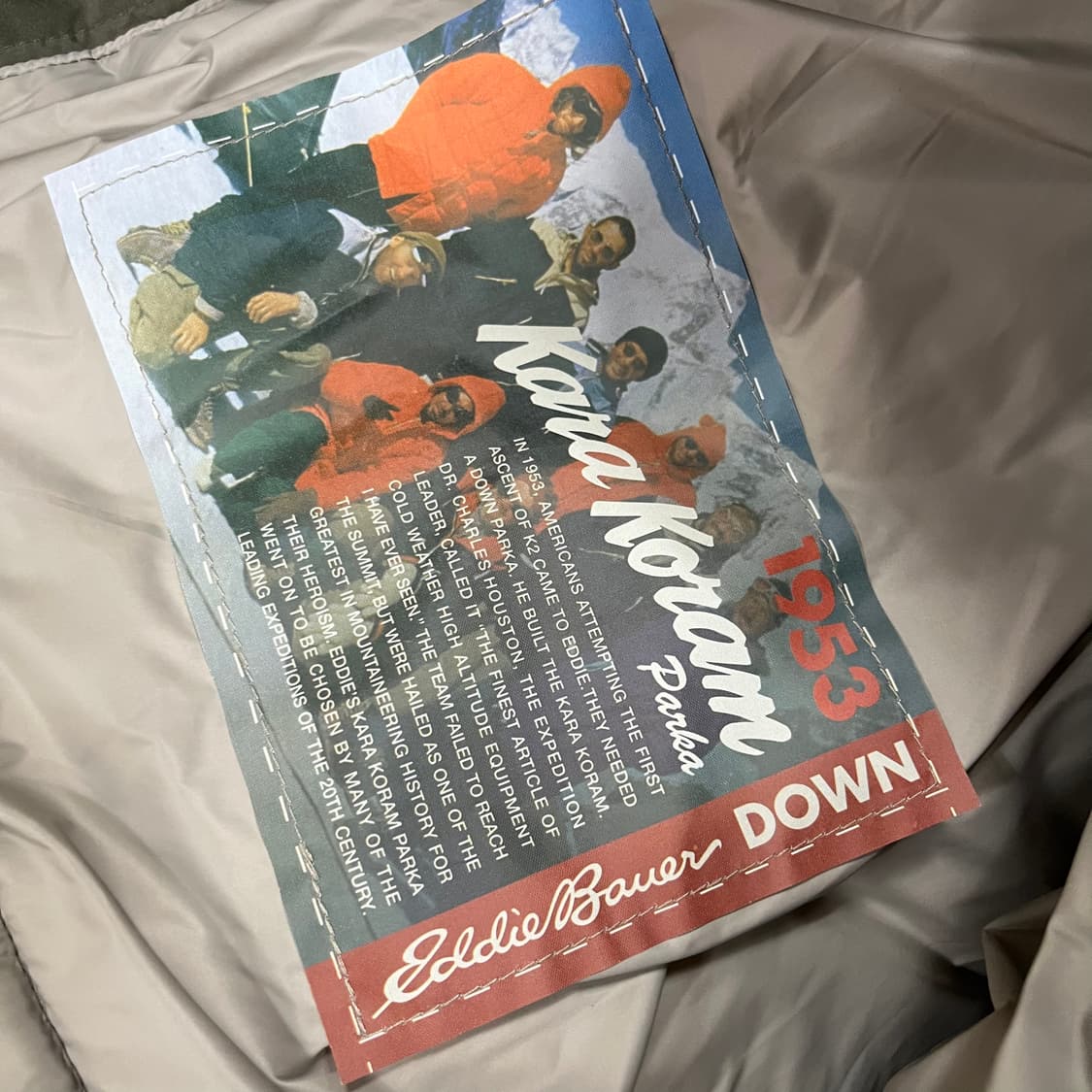 [Eddie Bauer] 에디바우어 카라코람 다운 파카 패딩 상품이미지5