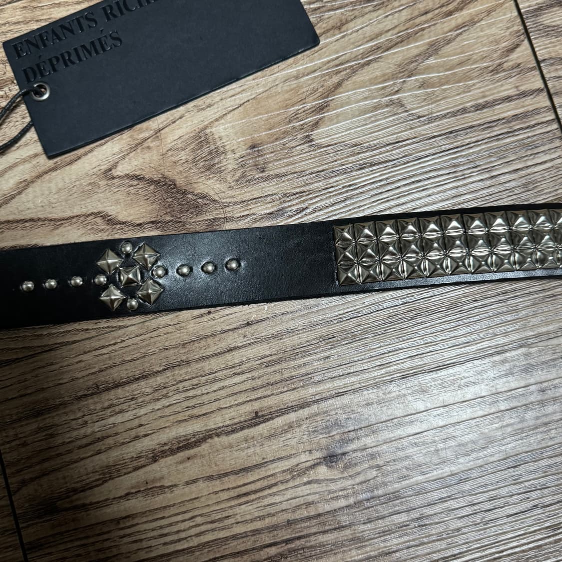 (95,새상품)erd 앙팡 리쉬 데프리메 세레나데 벨트 3.5cm 블랙 상품이미지3