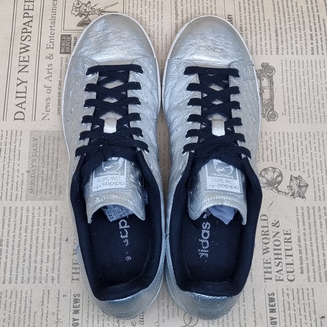 아디다스 스탠스미스 메탈릭 남성스니커즈285 상품이미지2