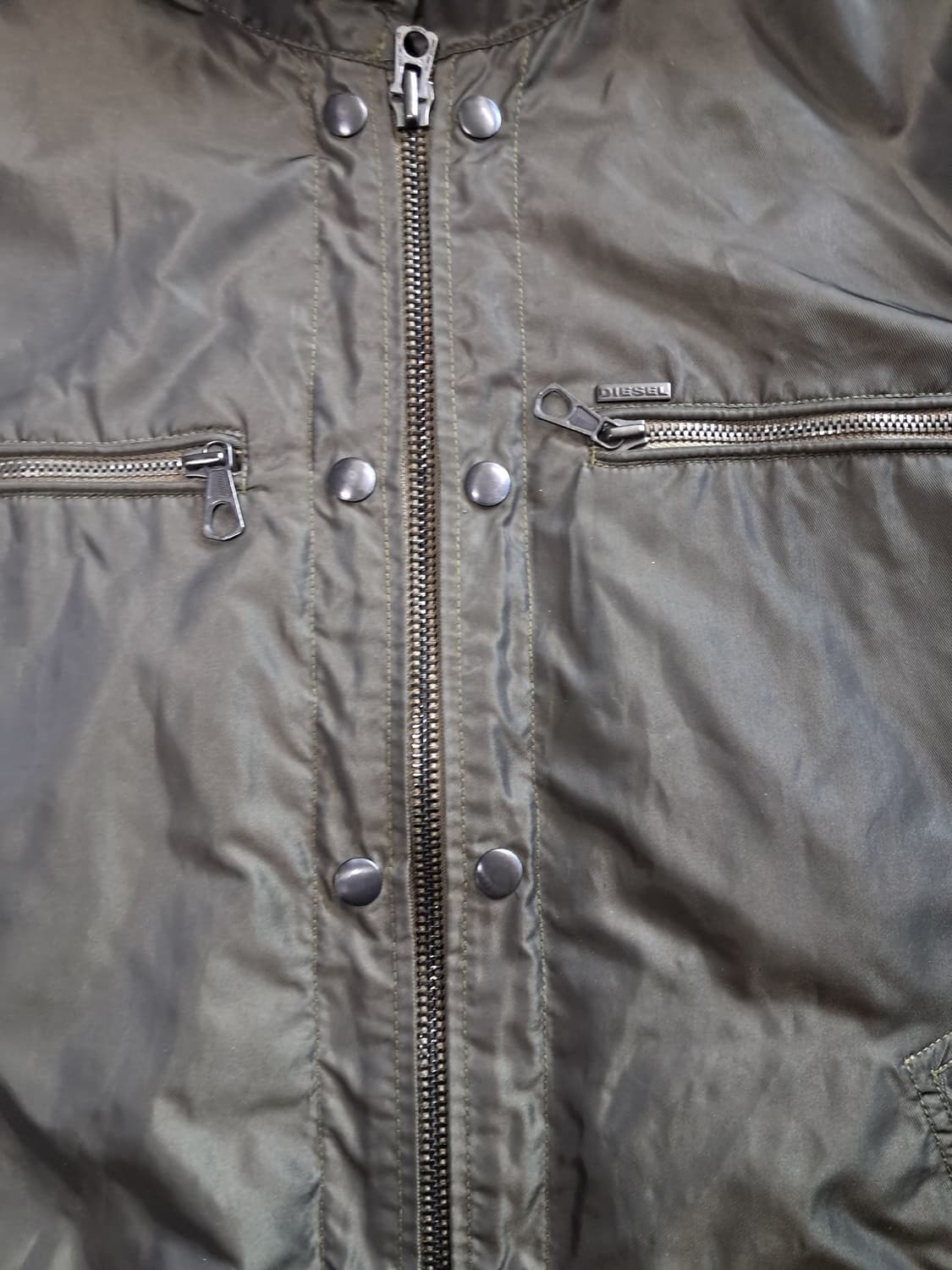 DIESEL lustered zip up jacket 상품이미지2