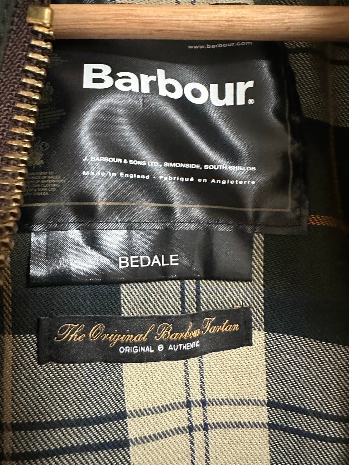 바버 비데일 세이지 36사이즈 상품이미지2