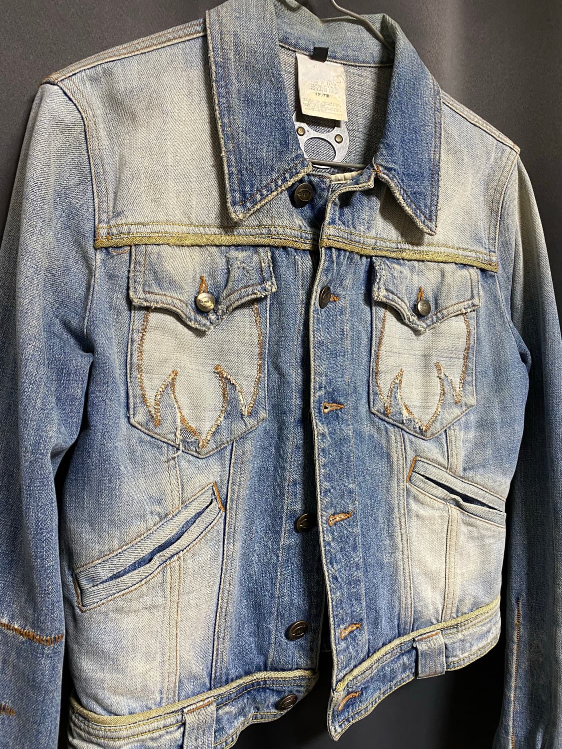 00s’ Just Cavalli 데님 자켓 상품이미지4