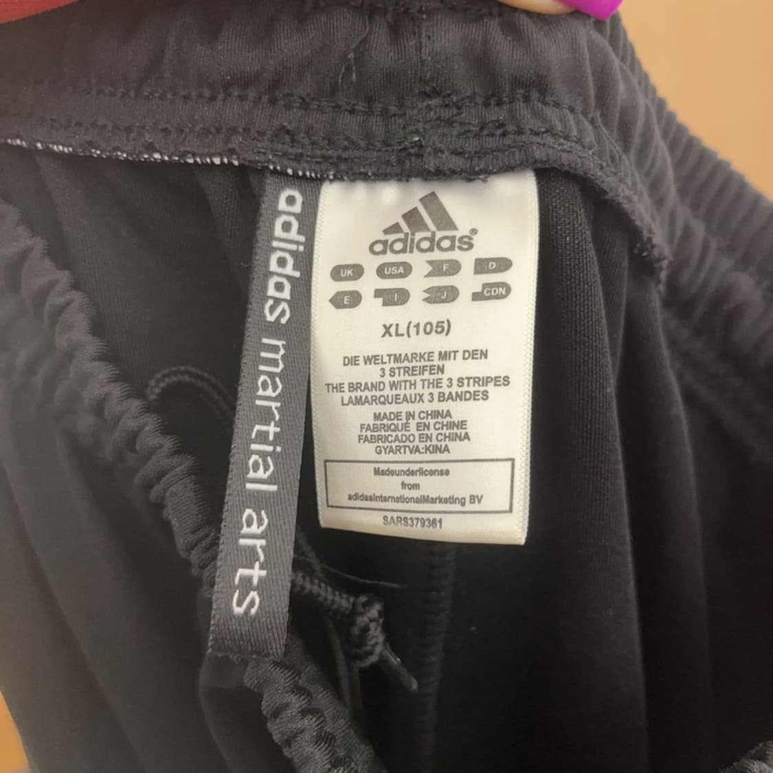 아디다스 올드스쿨 Y2K 흑금 트랙팬츠 XL C06834 상품이미지5