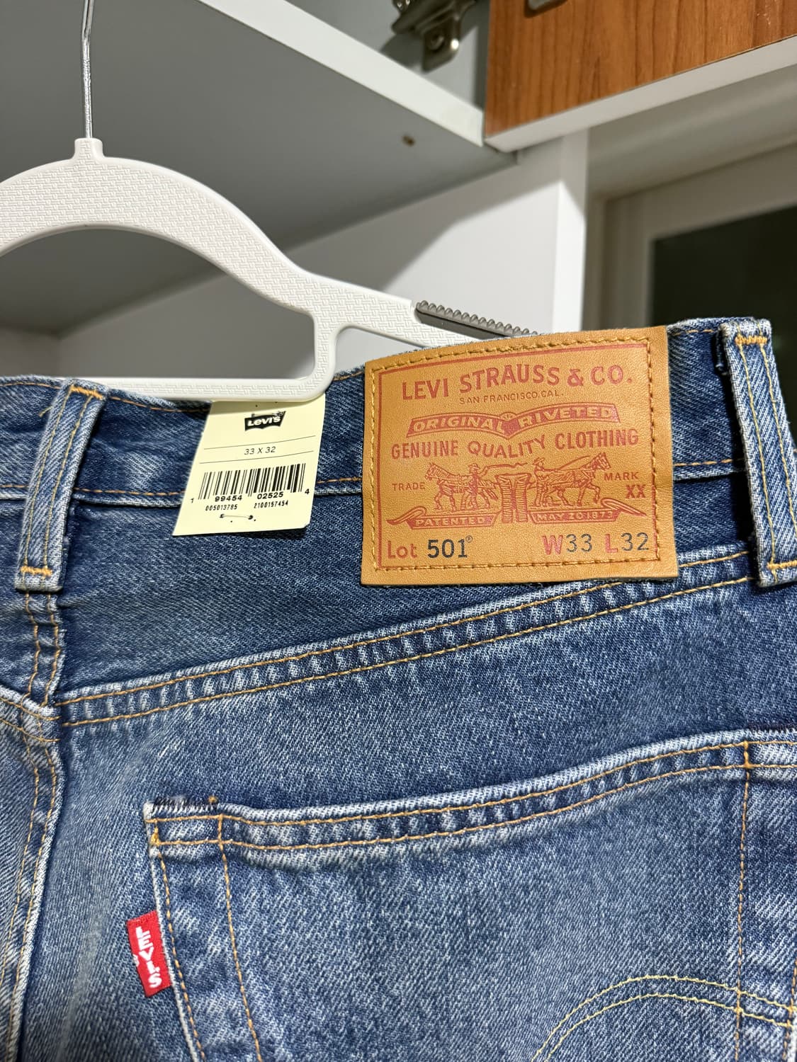 리바이스 프리미엄 00501-3785 33-32 사이즈 새상품 팝니다 상품이미지6