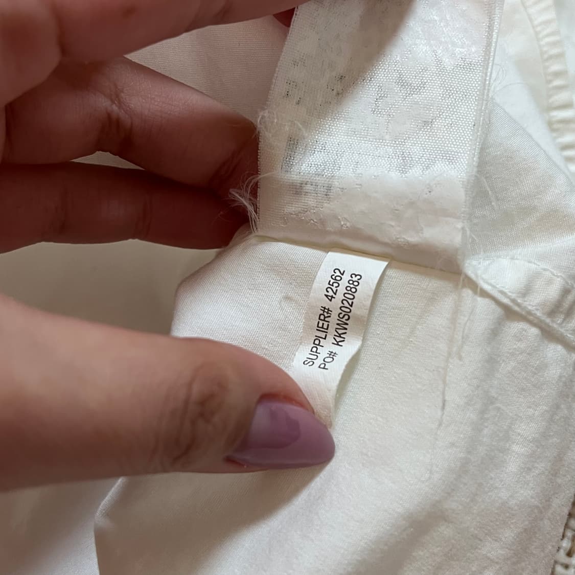 [정품] 폴로 화이트 / 네이비포니 솔리드 셔츠 [ 3 ] 상품이미지8