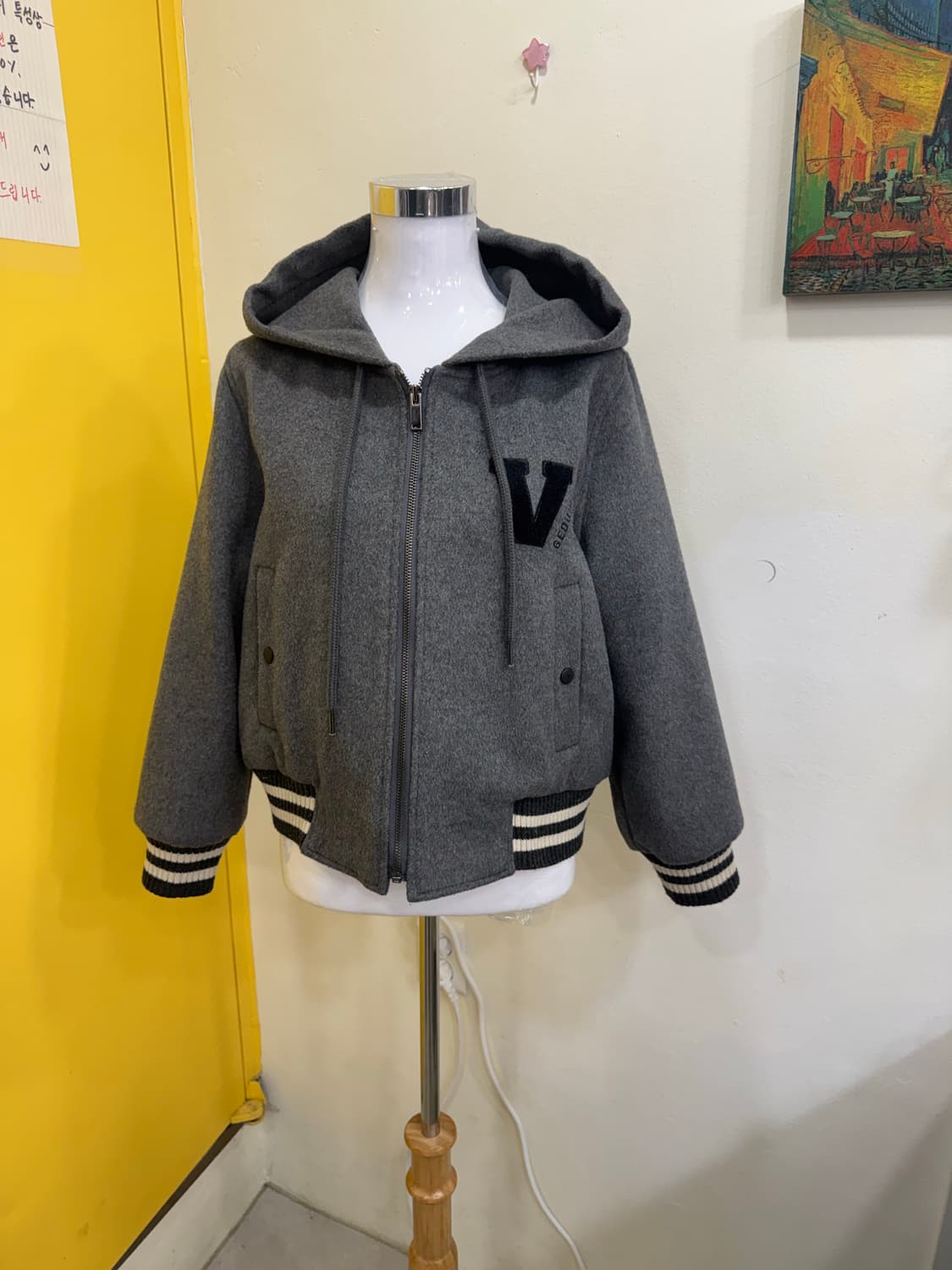 Nabitera 울혼방 후드집업 자켓 / 숏기장 / 상태좋음 상품이미지2