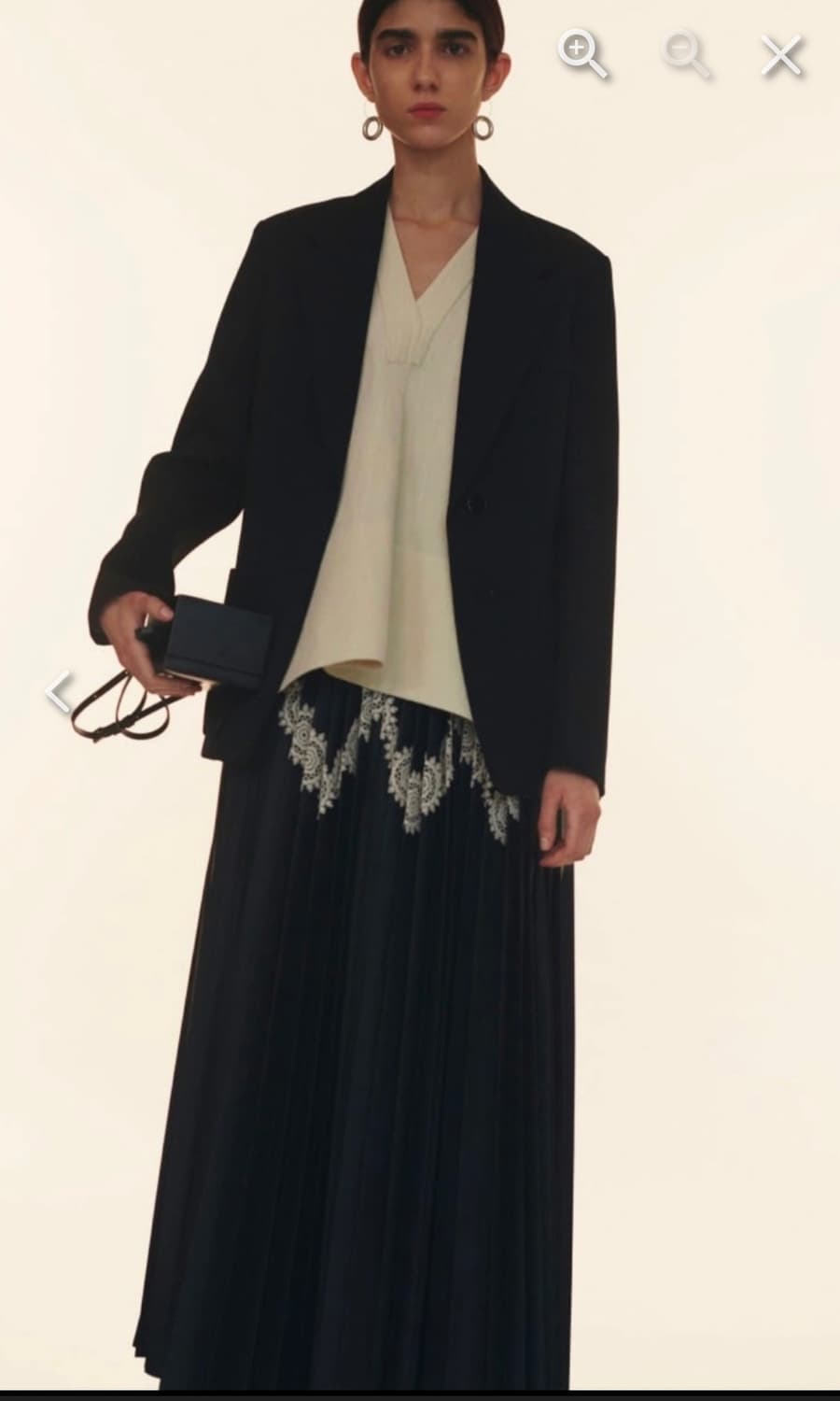 Jil sander 질샌더 플리츠 롱스커트 상품이미지2