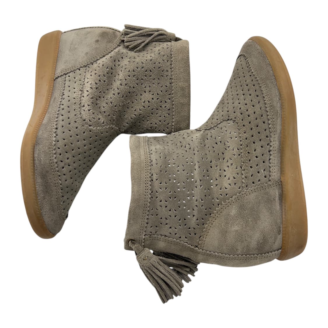 250 W 이자벨 마랑 베슬리 펀칭 앵클 부츠 토프 (EU38) 상품이미지3