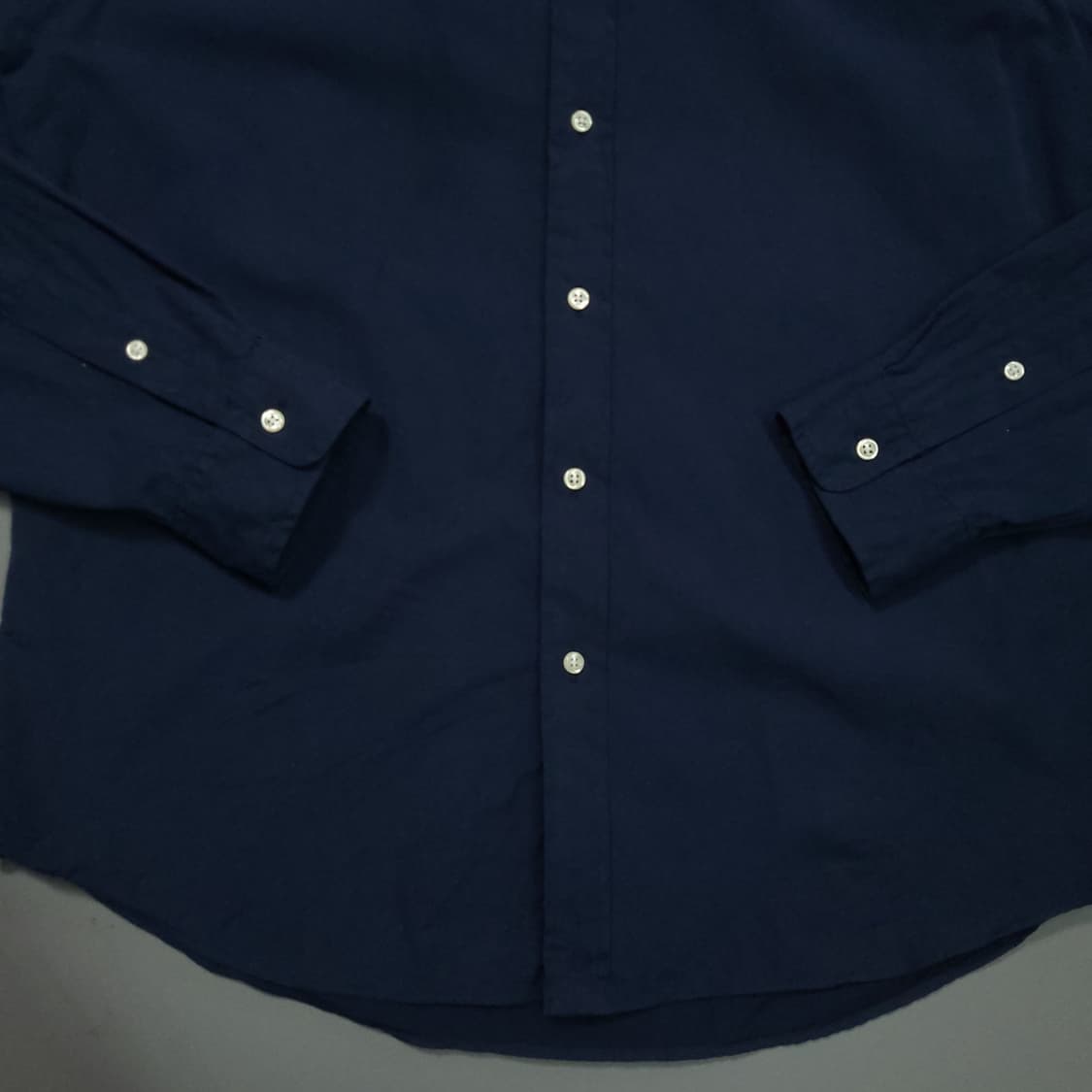 폴로 랄프로렌 신형 qr 셔츠 L 네이비 상품이미지3