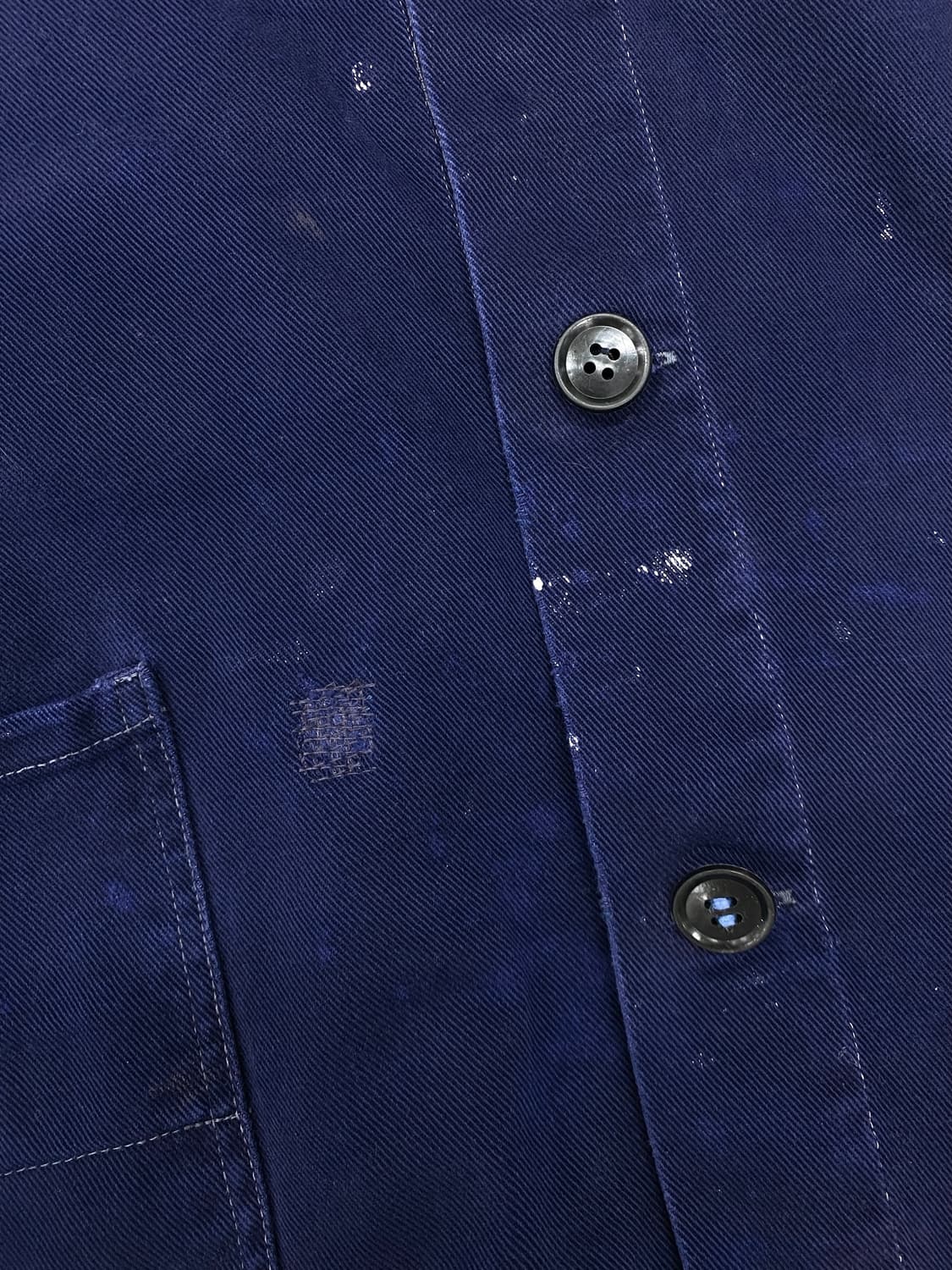 빈티지 트윌 코튼 유러피안 워크 자켓 상품이미지5