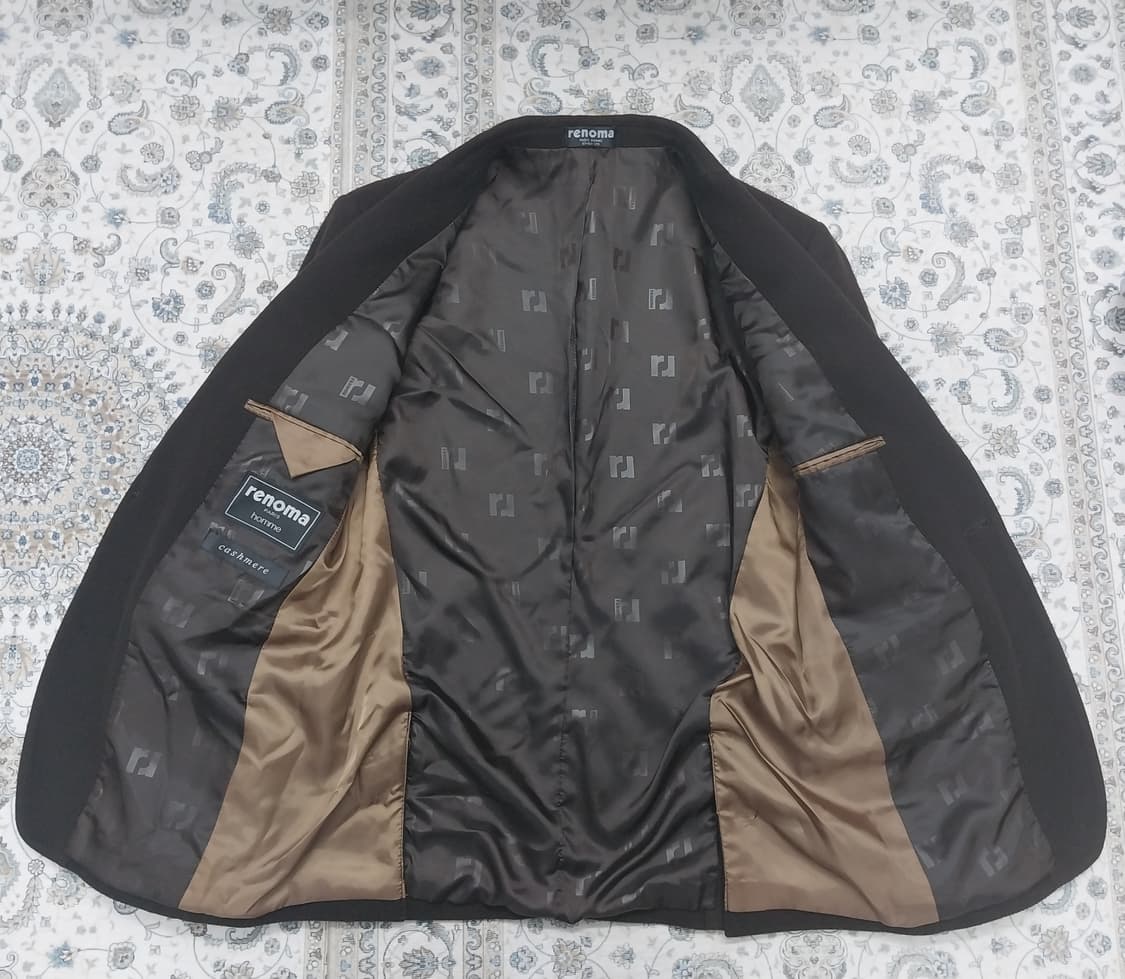 레노마 울 / 캐시미어 브라운 블레이져 상품이미지2