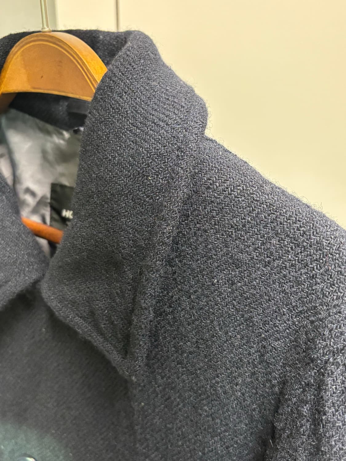 꼼데가르송 옴므 듀스 축융 울코트 네이비 상품이미지3